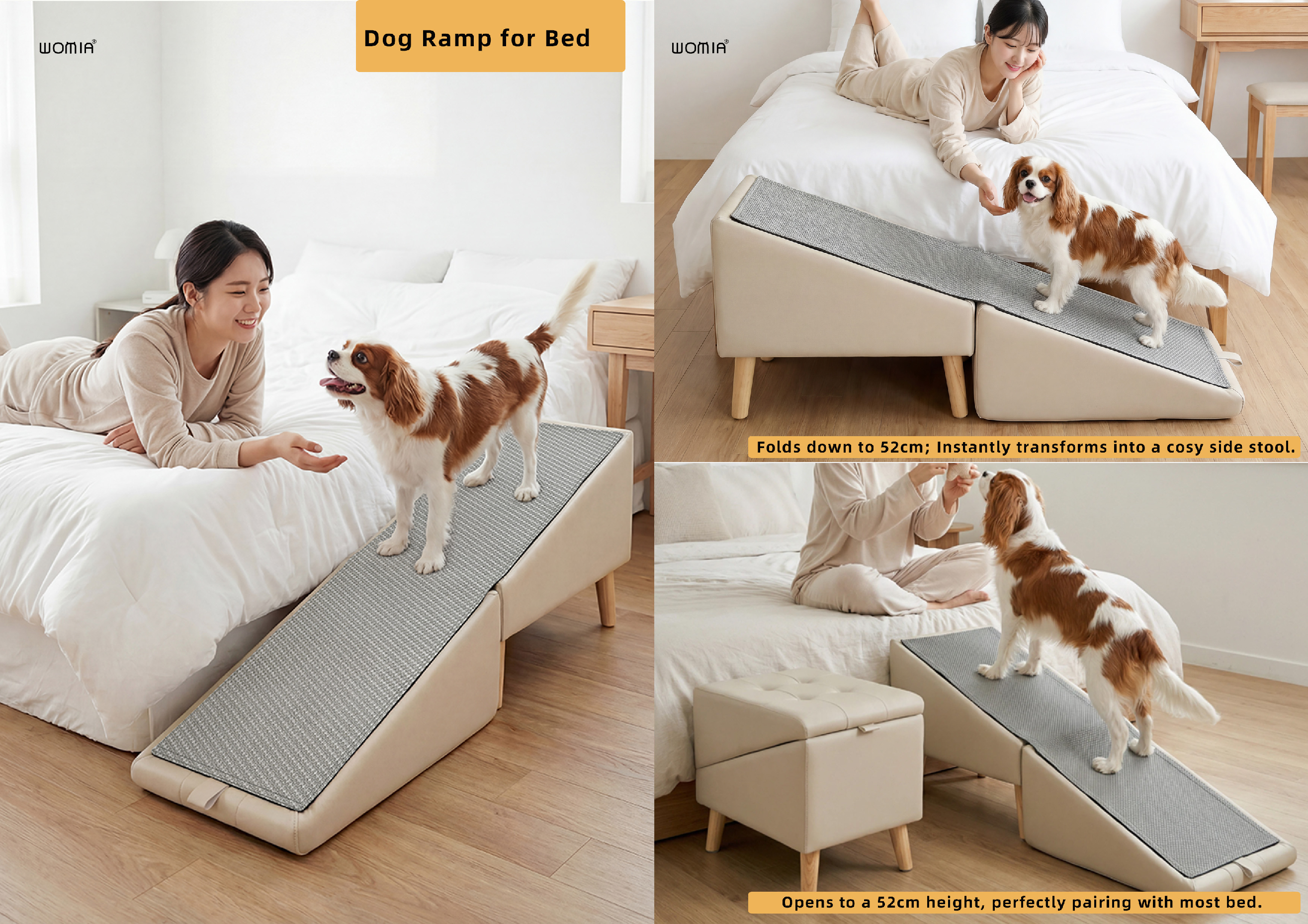 Dog Ramp for Bed